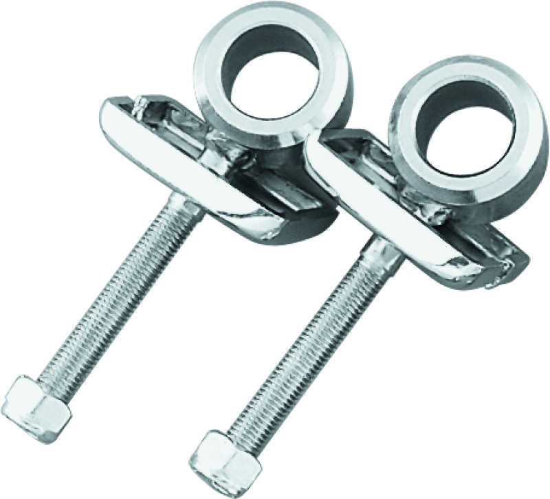 Bikers Choice 79-99 XL 73-E86 FL FX 82-94 FXR 80-83 FLT Chrome Axle Adjusters Replaces H-D 41530-84T - 490006