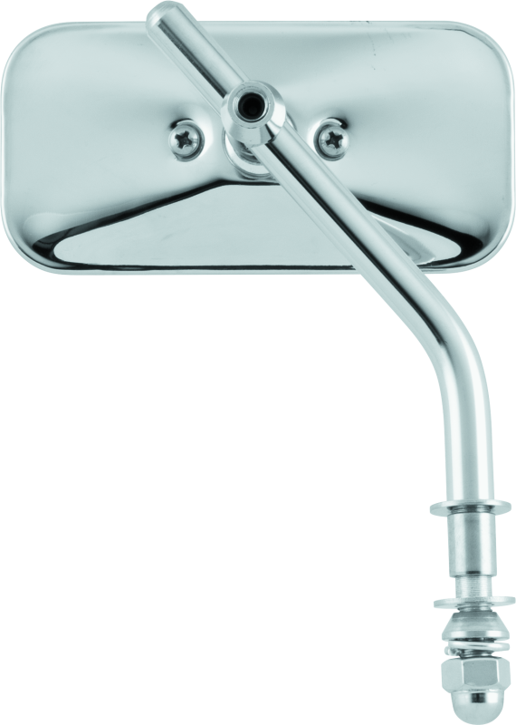 Bikers Choice 65-Up Chrome Stamped Mirror 2 X 4 1/2 Inch Ea - 490012