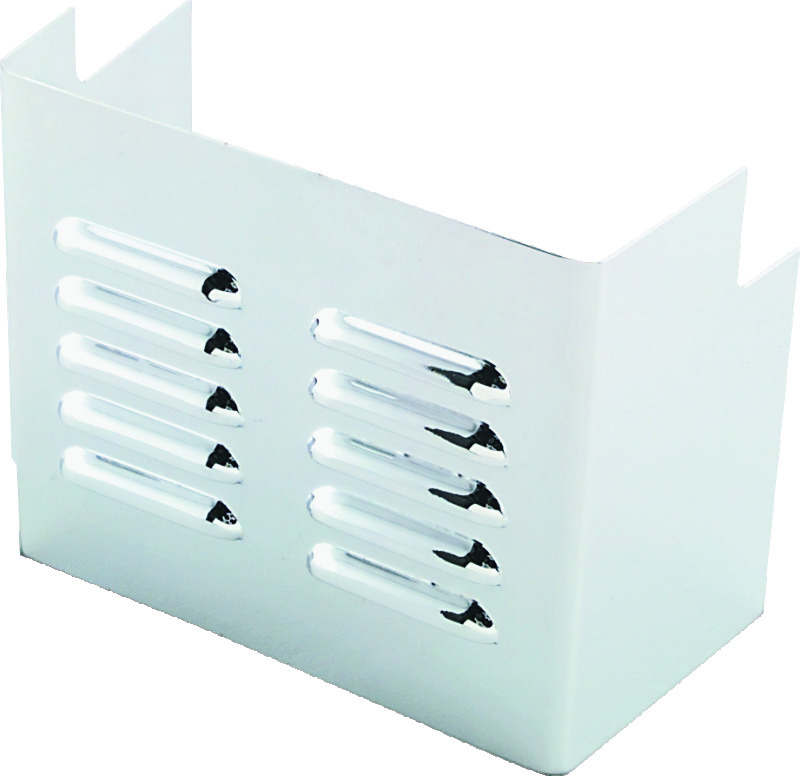 Bikers Choice 73-85 FXE 82-95 XL Chrome Lovured Battery Side Cover - 490071