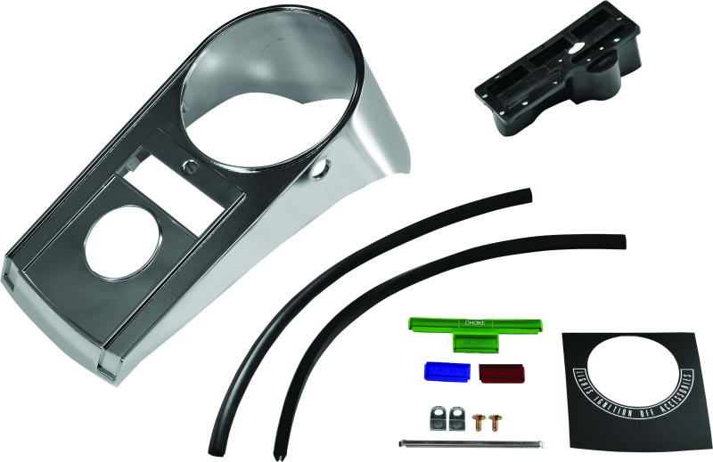 Bikers Choice 68-84FL 71-72 FX 80-86 FXWG 84-95 Softail Chrome Cast Dash Replaces H-D 71241-77T 91 - 490243