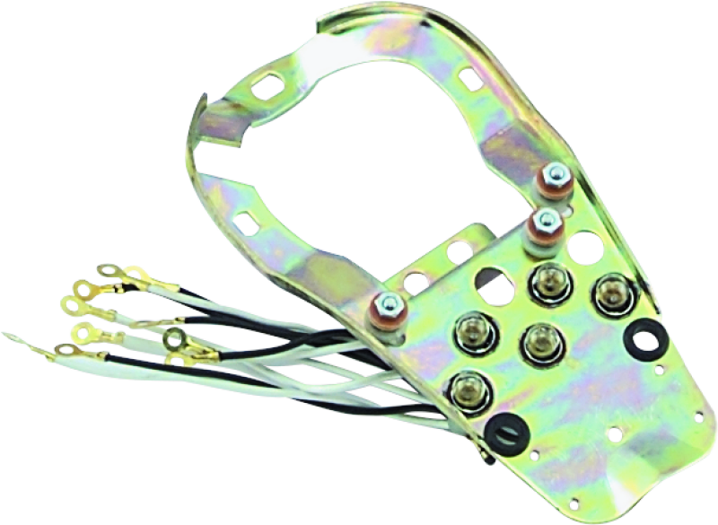 Bikers Choice 68-84FL 71-72 FX 80-86 FXWG 84-95 Softail 5 Light Dash BasePlate - 490247