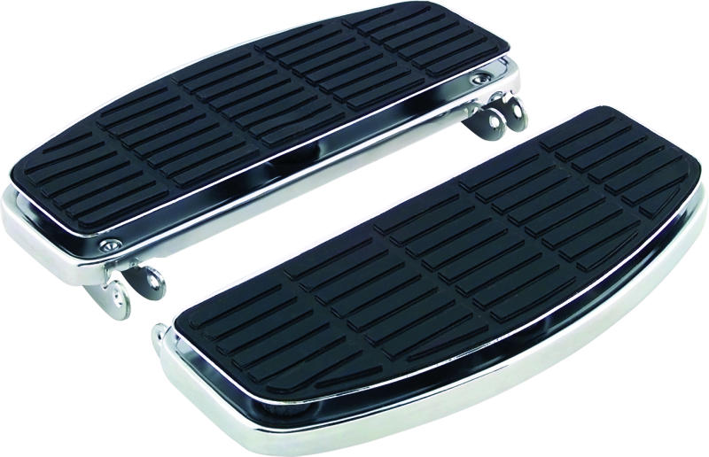 Bikers Choice 66-84 FL Chrome Late Style Floorboards Replaces H-D 50603-74TA - 490336