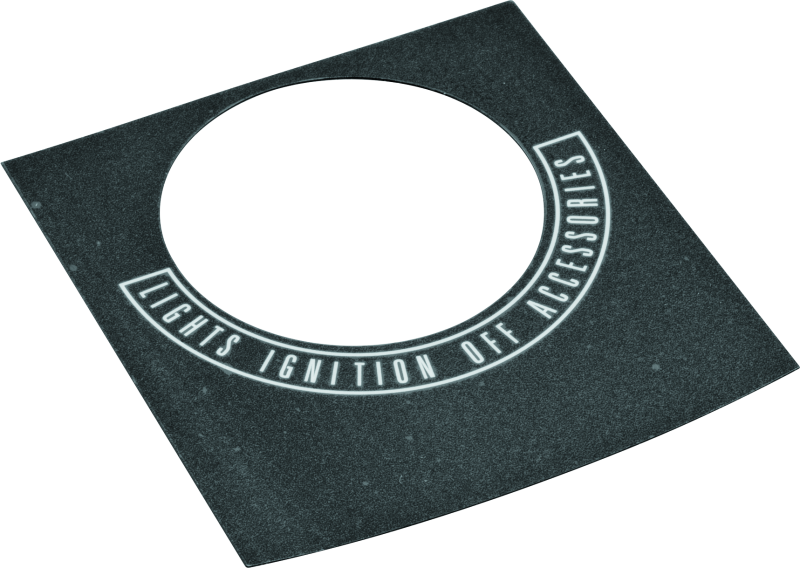 Bikers Choice 68-84 FL 71-72 FX 80-86 FXWG 84-99 Softail Dash Switch Decal Replaces H-D 71300-79 5Pk - 490589