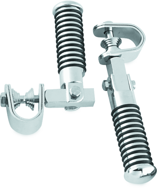 Bikers Choice Clamp On O Ring Peg Kit For 1 To 1 1/8 Inch Tube Universal Custom - 492614