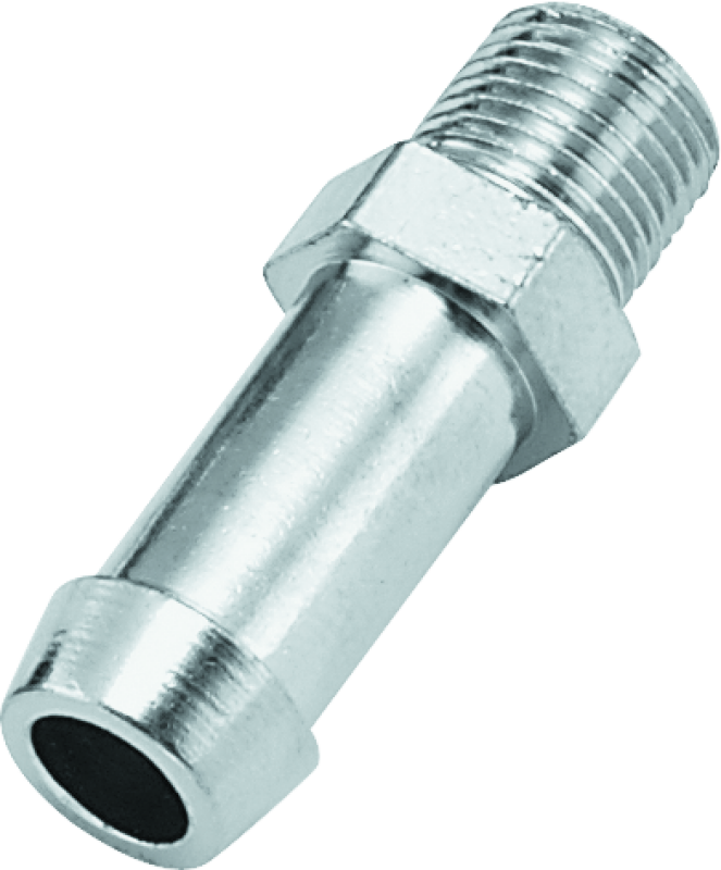 Bikers Choice 1/8 NPT X 3/8 Hose Straight Oil Line Fitting Universal Custom - 492700