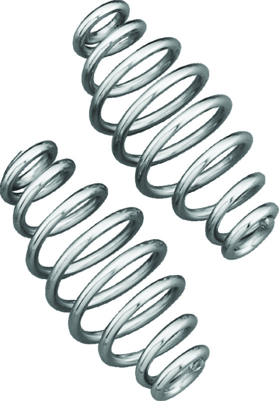Bikers Choice 5 Inch Chrome Solo Seat Springs Universal Custom Pr - 492813