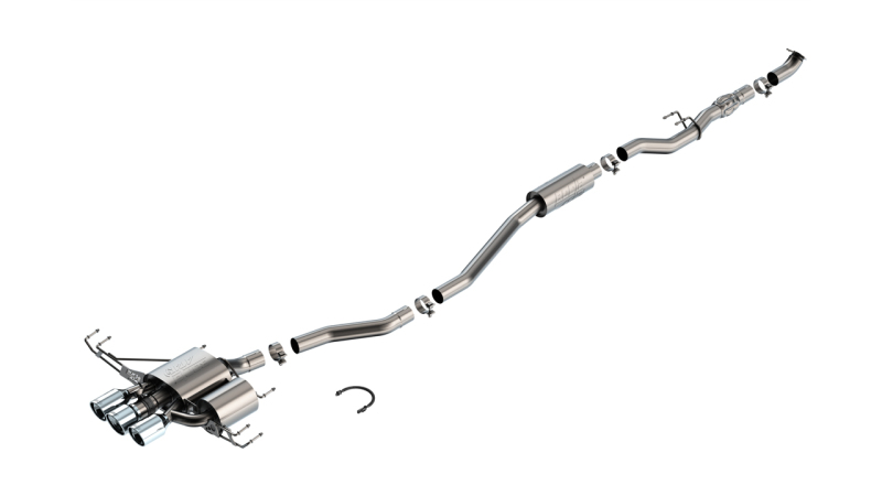 Borla 2023 Honda Civic Type R MT ATAK Catback Exhaust w/ 4in Tips - 140927