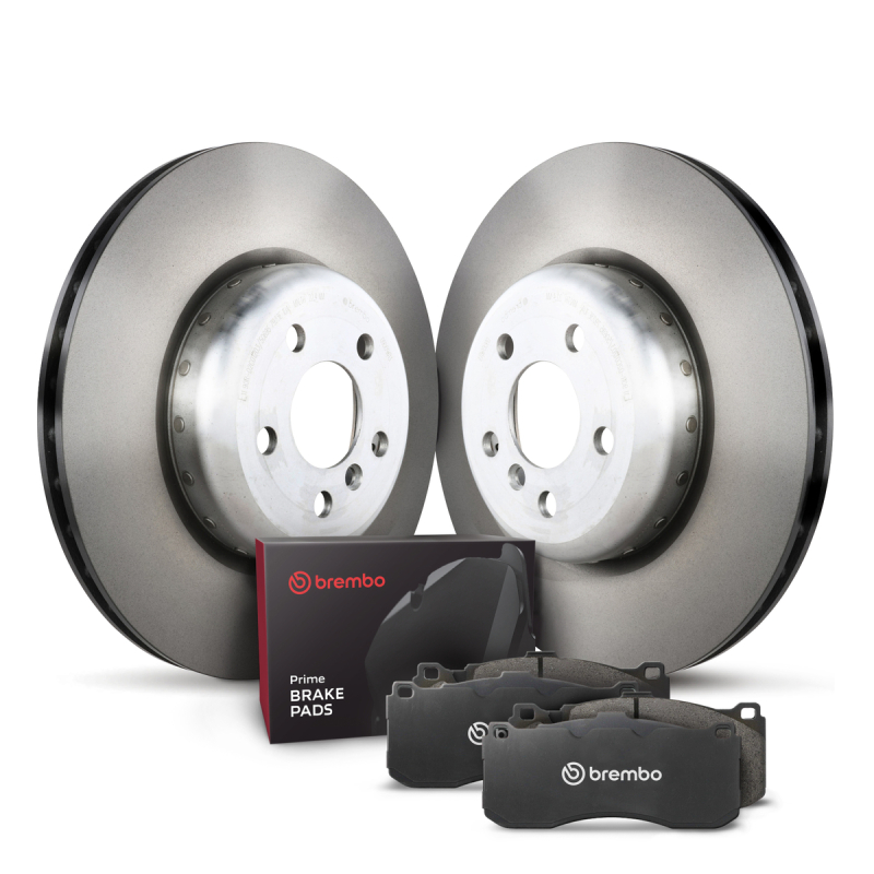 Brembo OE 14-16 BMW 535d/14-16 535d xDrive/11-16 535i/09-16 535i xDrive Front Disc Brake Kit - KT04390
