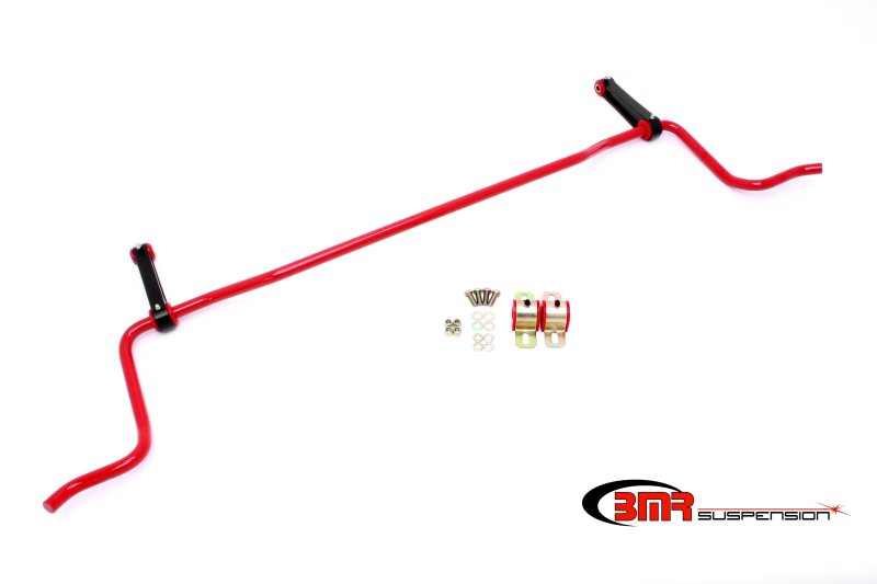 BMR SB023R Sway Bar Red Solid Steel Front 7/8 in. Diameter For Ford NEW