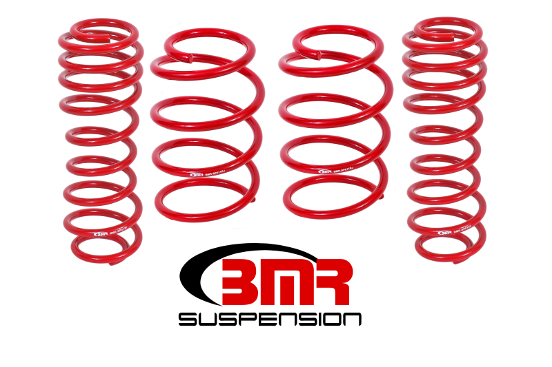 BMR SP009R Lowering Springs Kit 1.5in Drop For 2005-2014 Ford Mustang