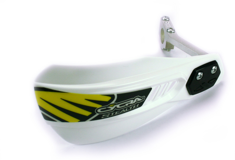 Cycra Stealth Handguard Racer Pack - White - 1CYC-0015-42X