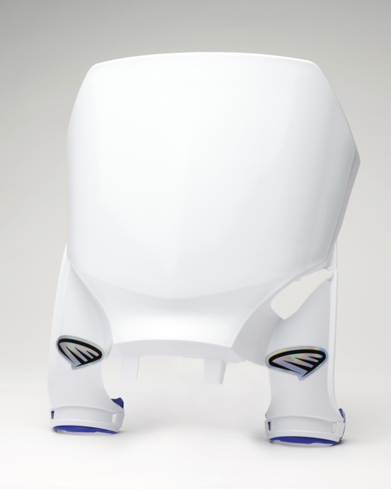 Cycra 23+ Yamaha YZ450F Stadium Number Plate - White - 1CYC-0992-30