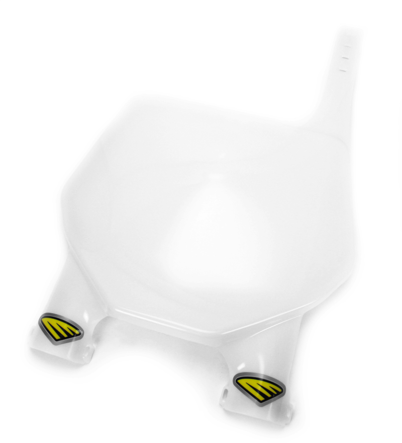 Cycra 04-07 Honda CR125R-450R Stadium Plate - White - 1CYC-1200-42