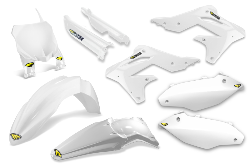 Cycra 13-16 Kawasaki KX250F Powerflow Body Kit - White - 1CYC-9307-42
