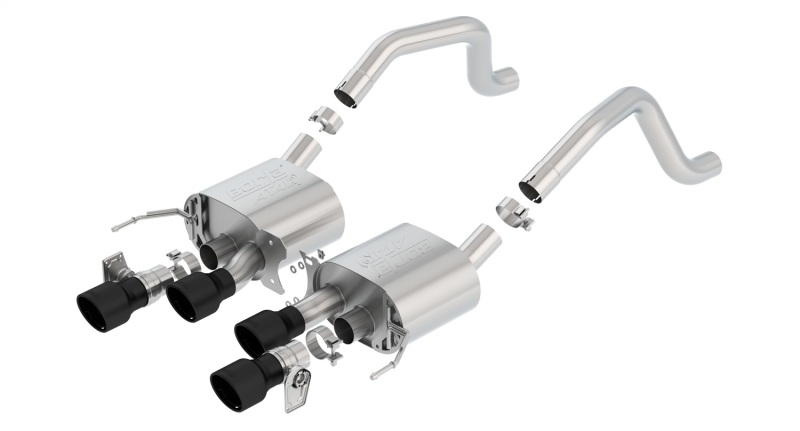 Borla 11903CB ATAK Axle-Back Exhaust System For 2015-2019 Chevrolet Corvette NEW