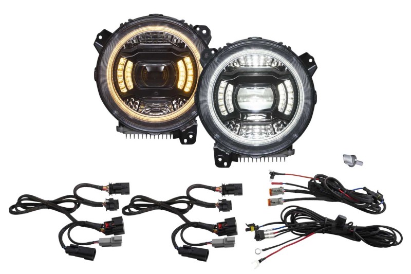 Diode Dynamics 18-23 Jeep JL Wrangler Elite Max LED Headlamps - DD5165
