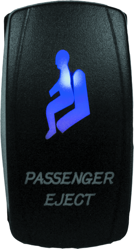 DragonFire Racing Lighted Switch Pass Eject On/Off Blue - 521399