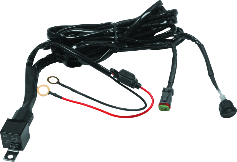 DragonFire Racing Extreme LED Light Bar Harnesses - Single - 521486