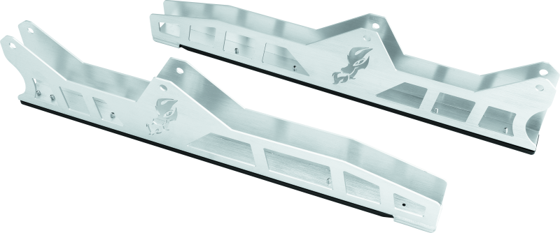 DragonFire Racing Trailing Arm Guards- Polaris RZR Models- Aluminum Finish - 522116
