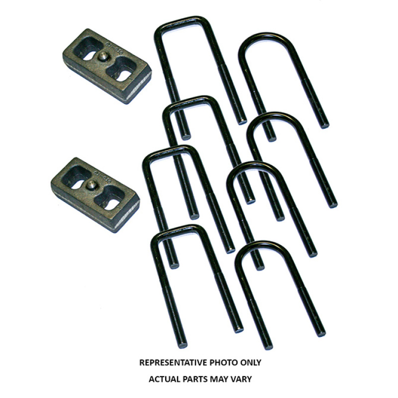 Superlift 9083 Suspension Leaf Spring Block Kit Rear For Ford F250 SD