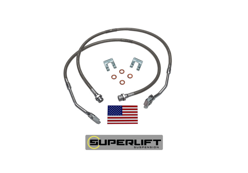 Superlift 91355 Brake Hydraulic Hose Kit For 1979-1986 GMC K1500