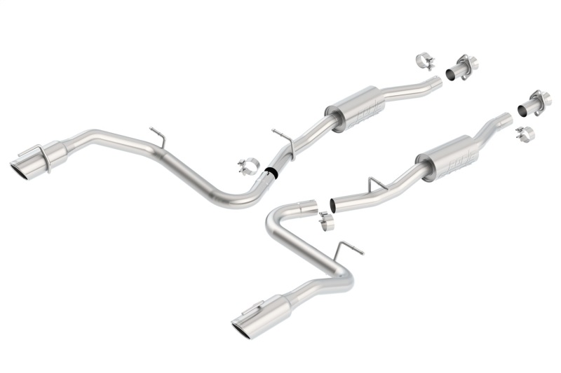 Borla 140052 S-Type Cat-Back Exhaust System For 1999-2004 Ford Mustang NEW