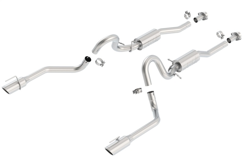 Borla 140067 Cat-Back Exhaust For 1999-2004 Ford Mustang GT 4.6L