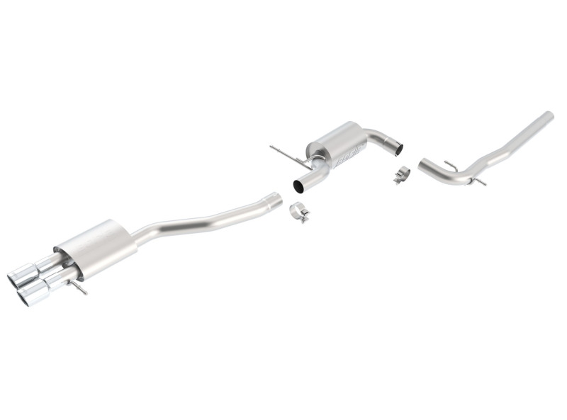 Borla 140397 S-Type Cat-Back Exhaust System For 2006-2010 Volkswagen Jetta