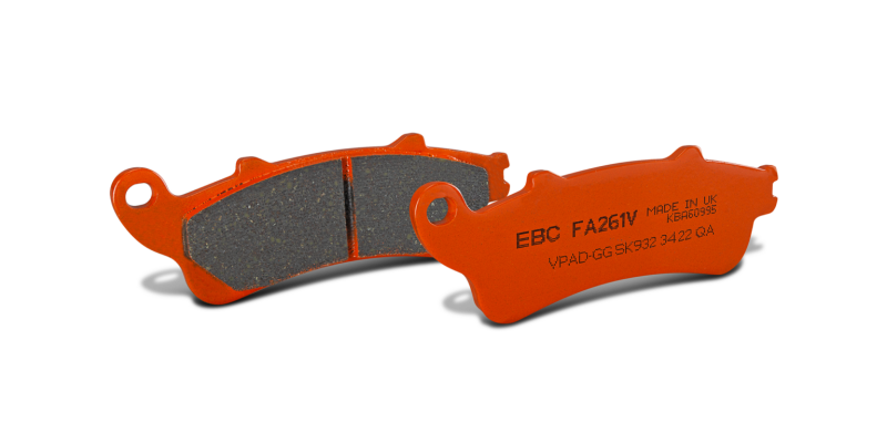EBC 95-07 Yamaha XV 250 Virago Front Left/Right Semi-Sintered V Brake Pads - FA199V