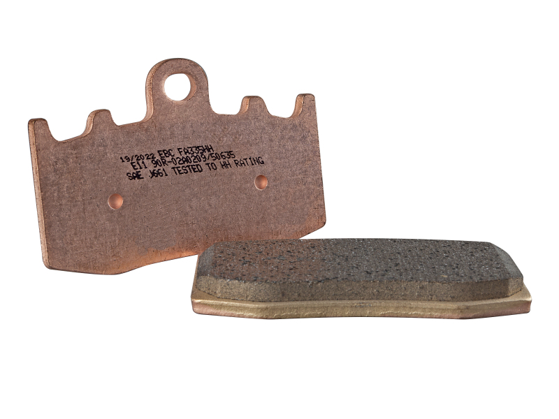 EBC 2007 BMW HP2 Megamoto Disc has loose bobbins Front Left/Right Sintered HH/R Brake Pads - FA335HH