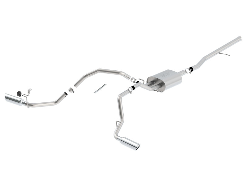 Borla 140544 Touring Cat-Back Exhaust System For 2014-2018 Chevy Silverado