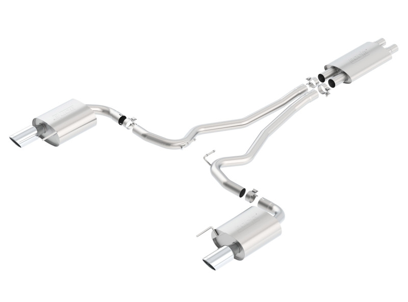 Borla 140589 Touring Cat-Back Exhaust System For 2015-2017 Ford Mustang NEW
