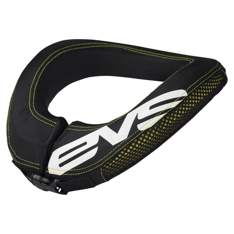 EVS R2 Race Collar Black/Hiviz - Adult - 112046-0109