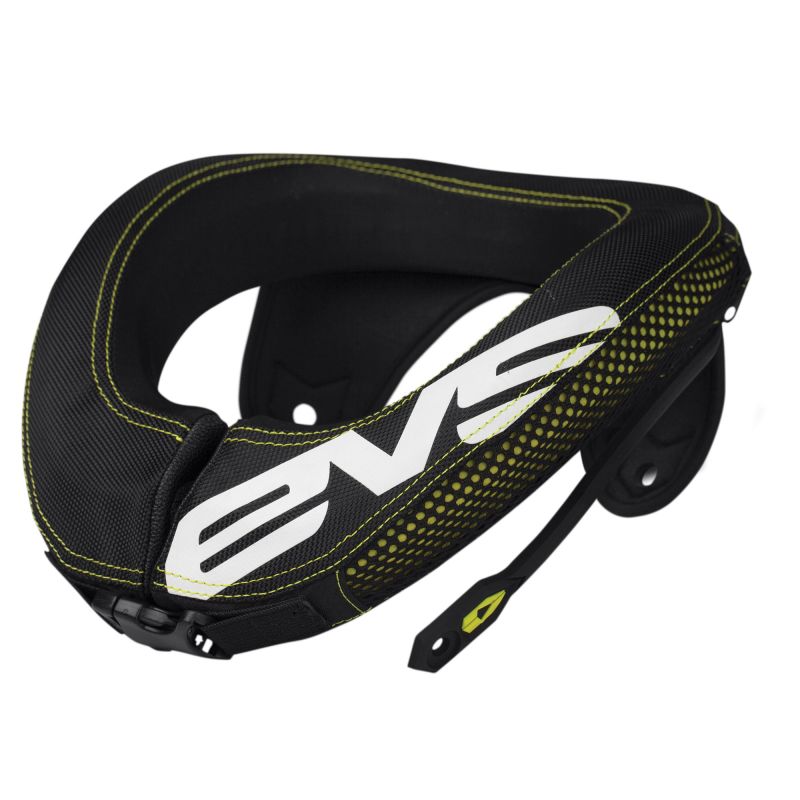 EVS R3 Race Collar Black/Hivis -Youth - 112053-0110
