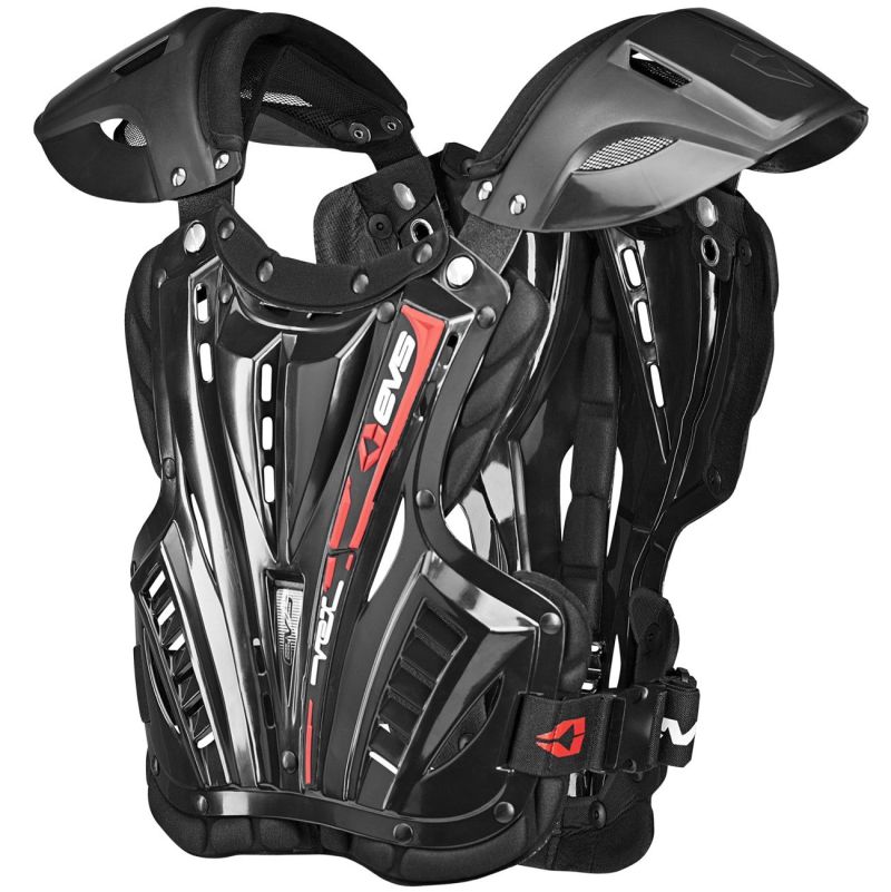 EVS Vex Chest Protector Black - Small(Youth) - VEX-BK-S