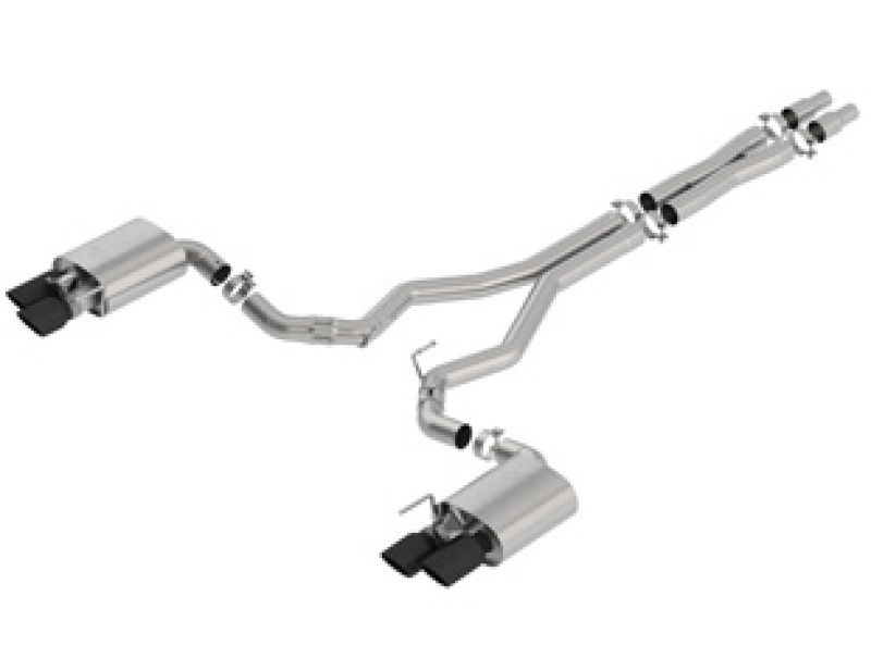 Borla 140743BC ATAK Cat-Back Exhaust System For 2018-2020 Ford Mustang GT