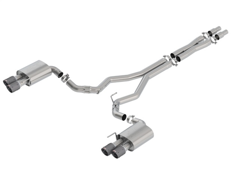 Borla 140746CF ATAK Cat-Back Exhaust System For 2018-2021 Ford Mustang NEW