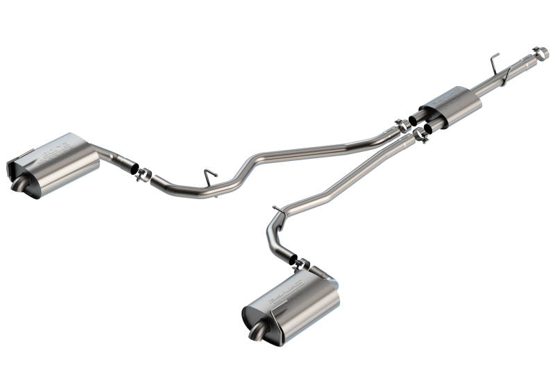 Borla 140824 2.25" Exhaust Turndown Tip For Explorer Limited Ecoboost 2.3L 2020
