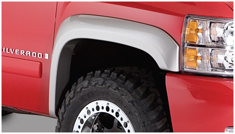 Bushwacker 40069-02 Extend-A-Fender Style Fender Flares, (Set of 2) - Black