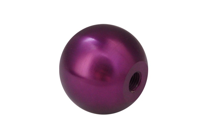 Torque Solution Billet Shift Knob (Purple): Universal 10x1.25 - TS-BSK-001PR
