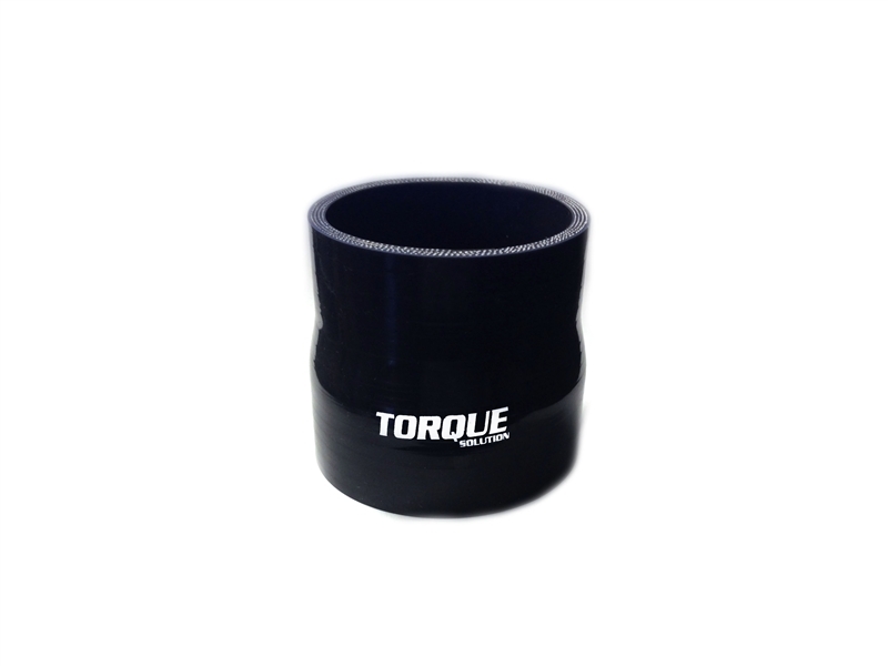 Torque Solution Transition Silicone Coupler: 2.75 inch to 3 inch Black Universal - TS-CPLR-T2753BK