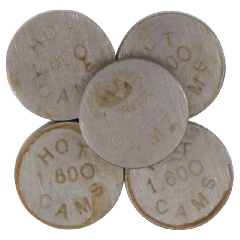 Hot Cams 07-16 CRF 150 R/2016 CRF 150 RB Big Wheel 1.600mm Shim Kit - 5 Pack - 5PK748160