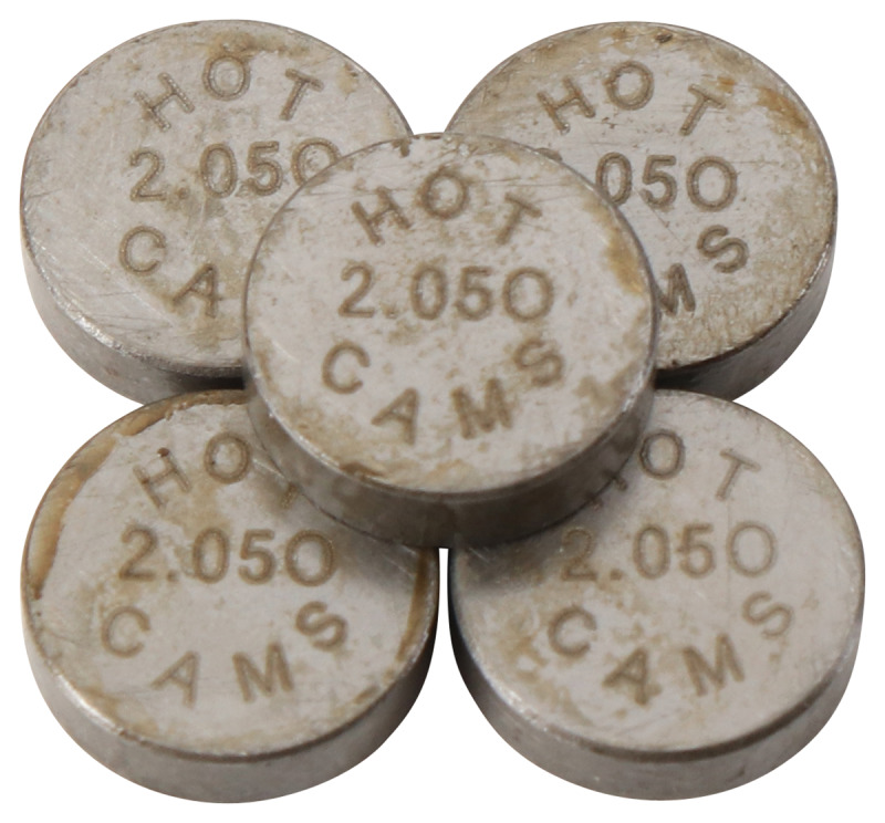 Hot Cams 2008-2013 Yamaha WR 250 R Dual Sport 250cc 2.05mm 5 piece shim refill - 5PK748205
