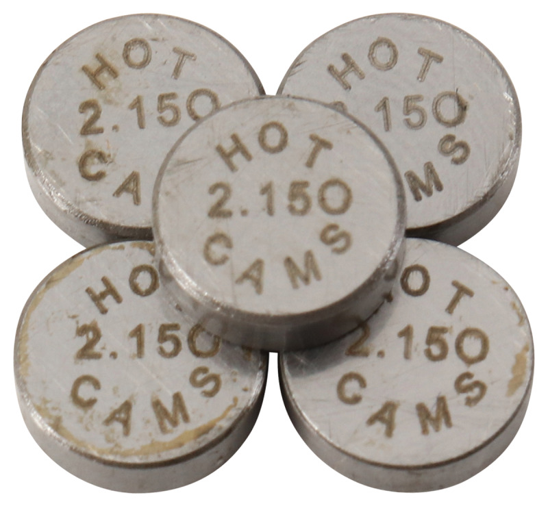 Hot Cams 2008-2013 Yamaha WR 250 R Dual Sport 250cc 2.15mm 5 piece shim refill - 5PK748215