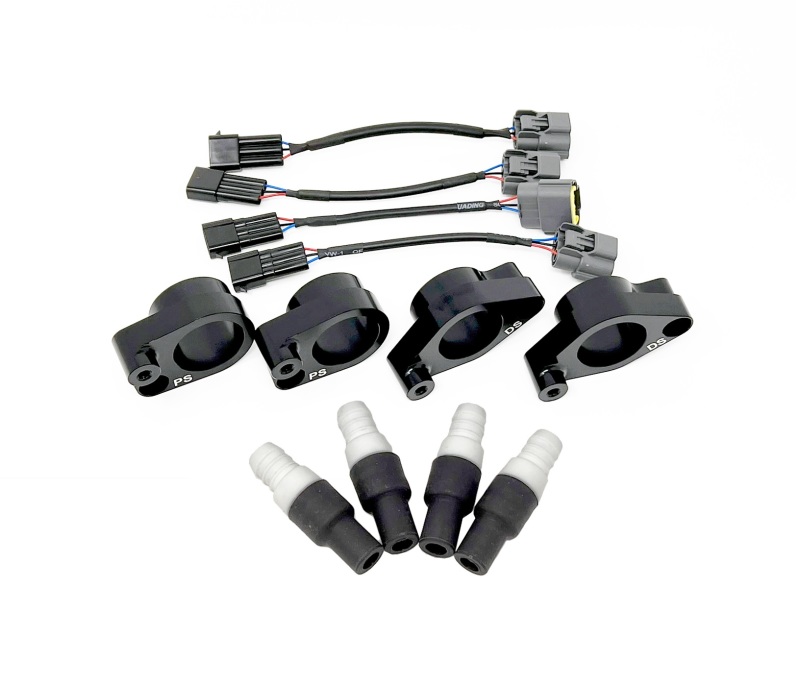 Torque Solution Subaru EJ20/EJ25 R35 GTR Coil On Plug Adapter Kit - Coils Not Included - TS-SU-636