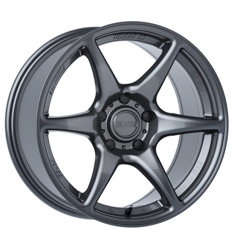 Kansei K11G Tandem 18x10.5in / 5x114.3 BP / 12mm Offset / 73.1mm Bore - Gunmetal Wheel - K11G-181512+12