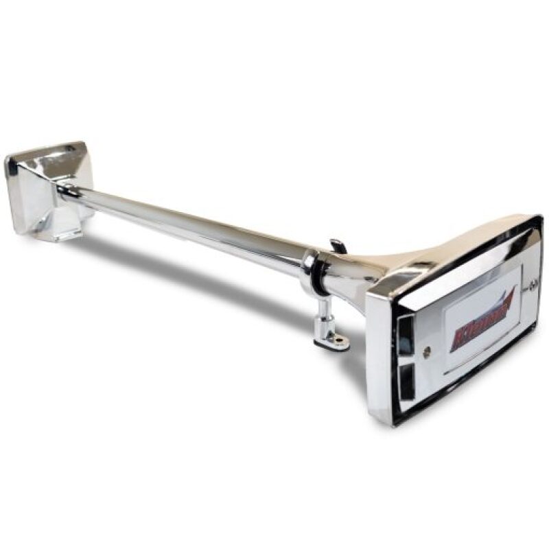 Kleinn Chrome Roof Mount Single Horn/ 22.75In - Chrome-Plated Spun Copper - 412