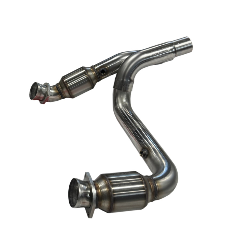 Kooks 2023+ Cadillac Escalade V 3in H.O. GREEN Catted Conn. Pipes (Req. Kooks Headers) - 28643400