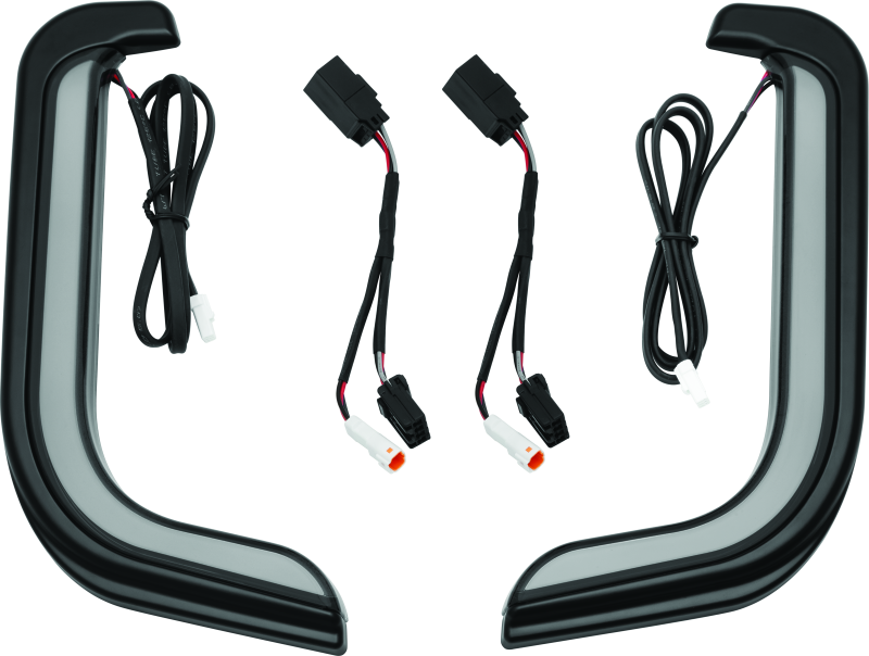 Kuryakyn Tracer LED Fairing Lower Accents Black - 2957