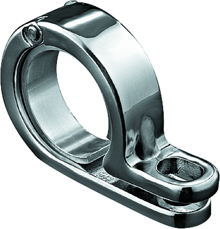Kuryakyn P-Clamp 1-1/2in - 1-5/8in P-Clamp Chrome - 4017